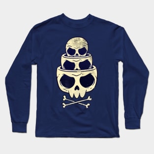 cute skull Long Sleeve T-Shirt